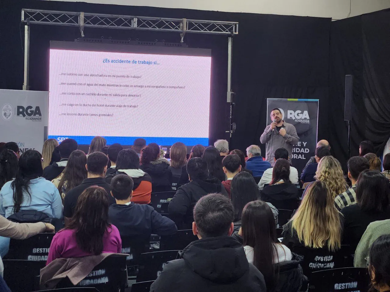 Unas 200 personas participaron de la Jornada de Seguridad e Higiene Laboral