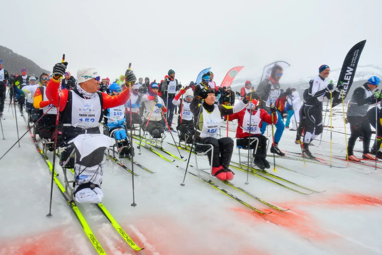 Se realizó una nueva edición de la Marchablanca en el valle de Tierra Mayor (3)