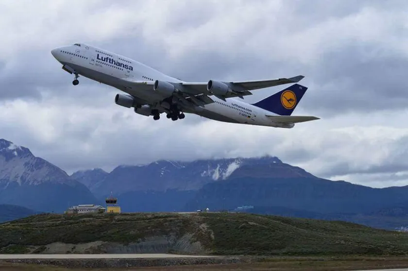 Lufthansa-Ushuaia