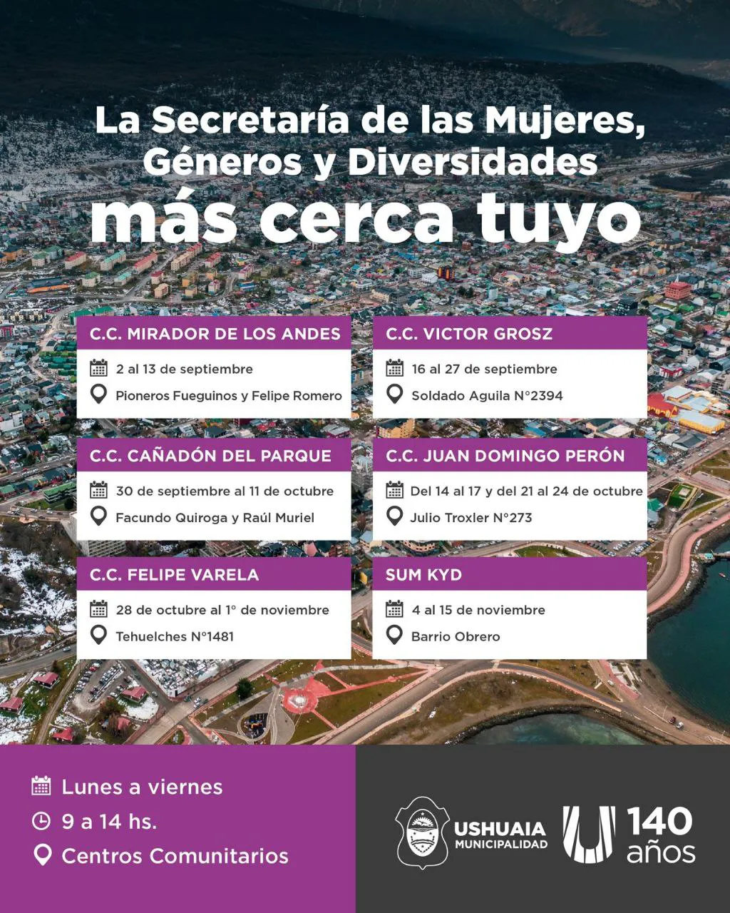 Se brindará atención de la Secretaría de la Mujer en el barrio de las 640 Viviendas (1)