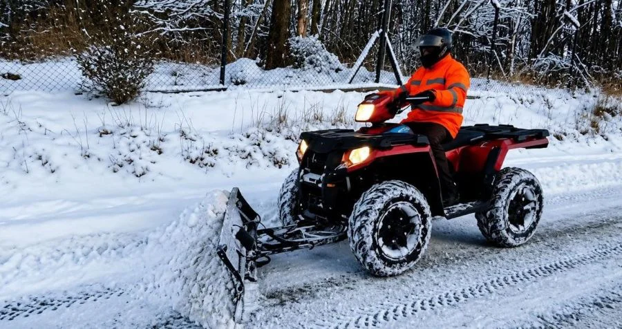 Tras las intensas nevadas comenzaron los trabajos
