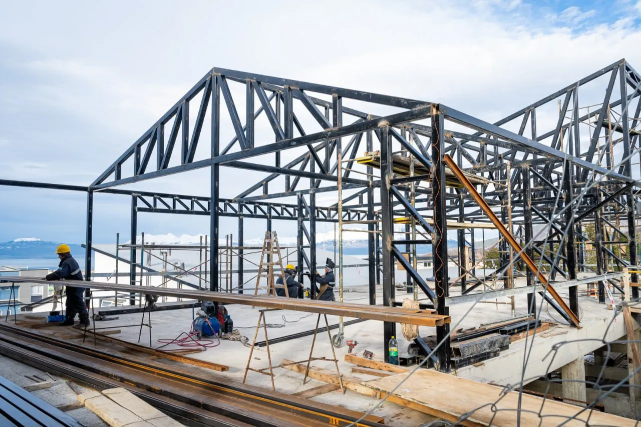 Avanza la obra del nuevo Centro de Desarrollo Infantil de la ciudad de Ushuaia  (1)